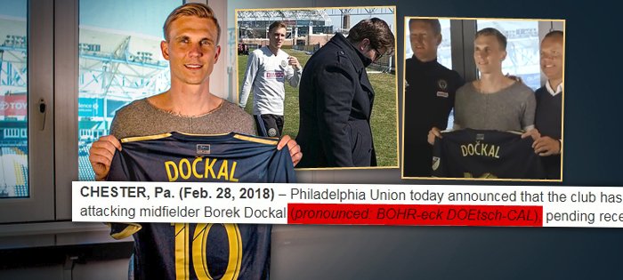 Bořek Dočkal je novou posilou Philadelphie Union. V zámoří se učí vyslovovat jeho jméno.