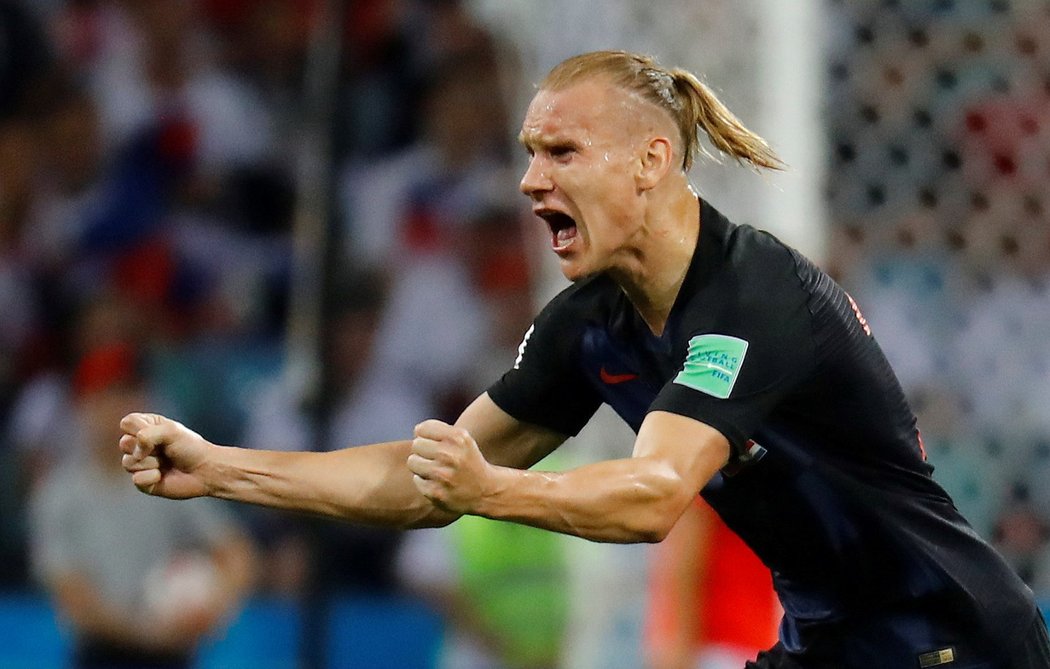 Domagoj Vida rozjásal v prodloužení duelu s Ruskem chorvatské fanoušky