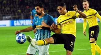 Dortmund táhl mladík z Realu. Bek dusil Atlético, připsal si tři áčka
