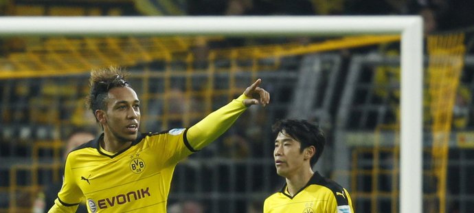 Útočník Borussie Dortmund Pierre-Emerick Aubameyang