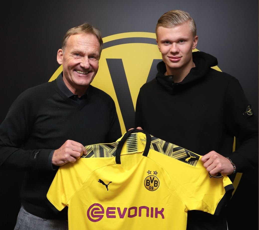 Erling Haaland přestoupil do Dortmundu