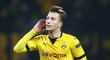 Záložník Dortmundu Marco Reus se raduje z branky do sítě Tottenhamu