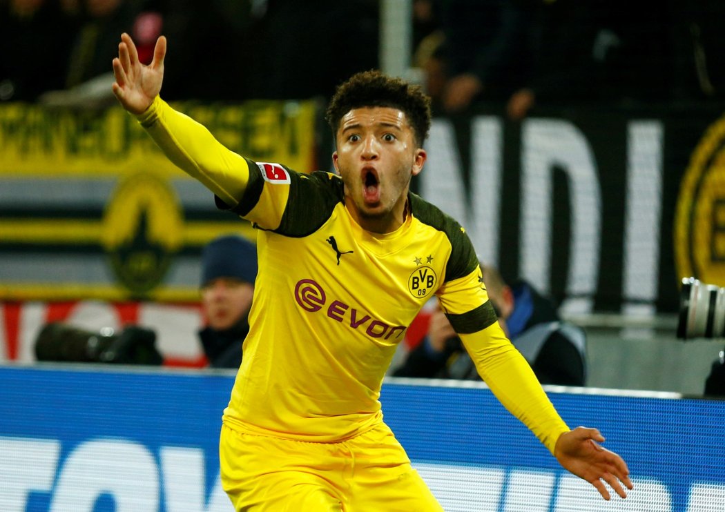 Jadon Sancho patří k největší anglickým talentům současnosti