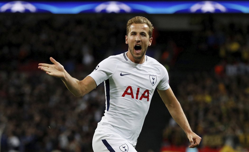 Harry Kane se postaral o dva góly domácích