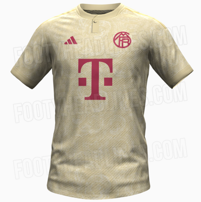 Třetí dres Bayernu pro novou sezonu