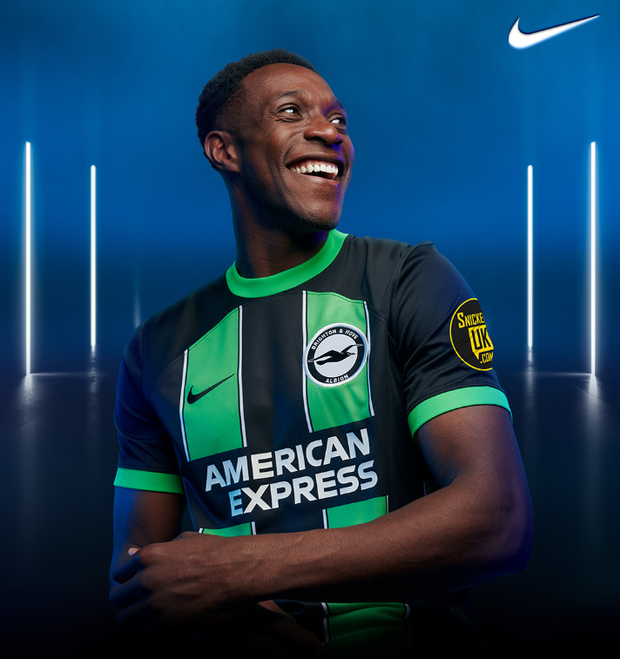 Venkovní dres Brightonu pro novou sezonu Venkovní dres Brightonu pro novou sezonu