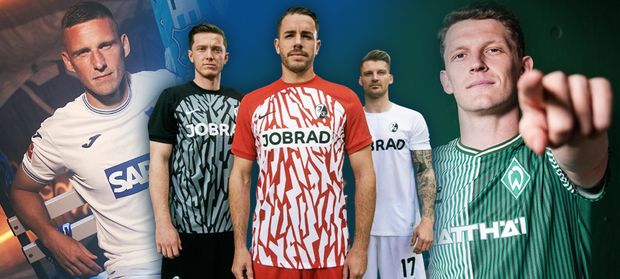 Podívejte se na nové dresy v bundeslize Podívejte se na nové dresy v bundeslize