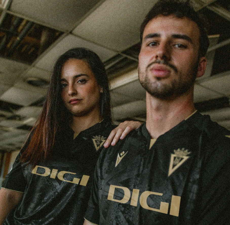 Venkovní dres Cádizu pro novou sezonu