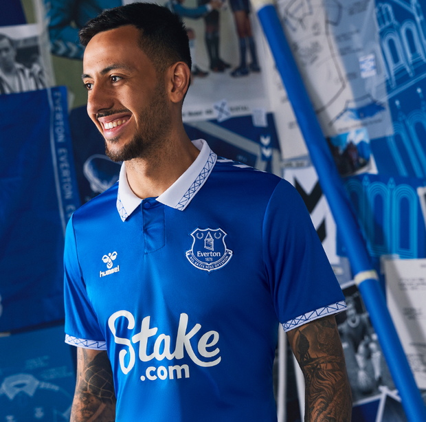 Domácí dres Evertonu pro novou sezonu Domácí dres Evertonu pro novou sezonu