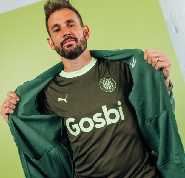 Třetí dres Girony pro novou sezonu Třetí dres Girony pro novou sezonu