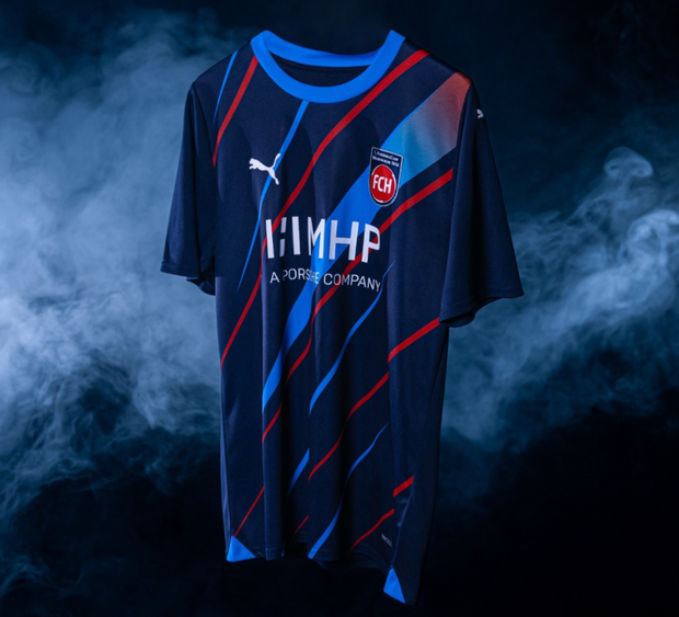 Venkovní dres Heidenheimu pro novou sezonu Venkovní dres Heidenheimu pro novou sezonu