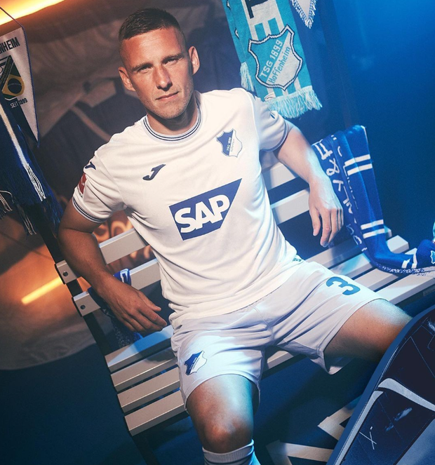 Venkovní dres Hoffenheimu pro novou sezonu Venkovní dres Hoffenheimu pro novou sezonu