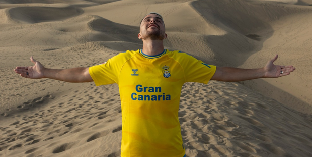 Domácí dres Las Palmas pro novou sezonu Domácí dres Las Palmas pro novou sezonu