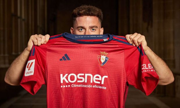 Domácí dres Osasuny pro novou sezonu Domácí dres Osasuny pro novou sezonu