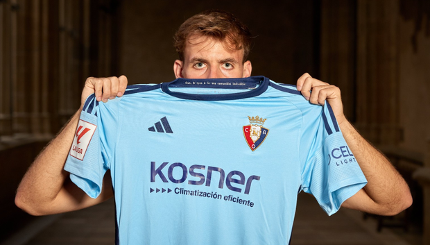 Venkovní dres Osasuny pro novou sezonu Venkovní dres Osasuny pro novou sezonu