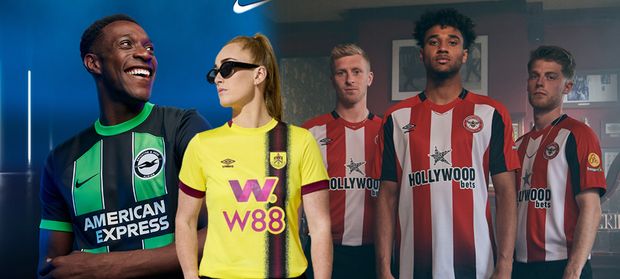 Podívejte se na nové dresy v Premier League Podívejte se na nové dresy v Premier League