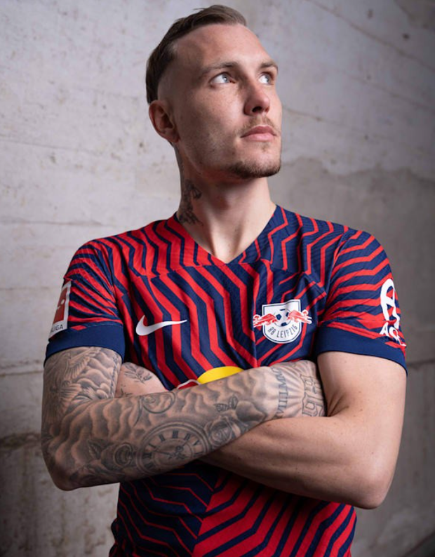Venkovní dres RB Lipska pro novou sezonu Venkovní dres RB Lipska pro novou sezonu