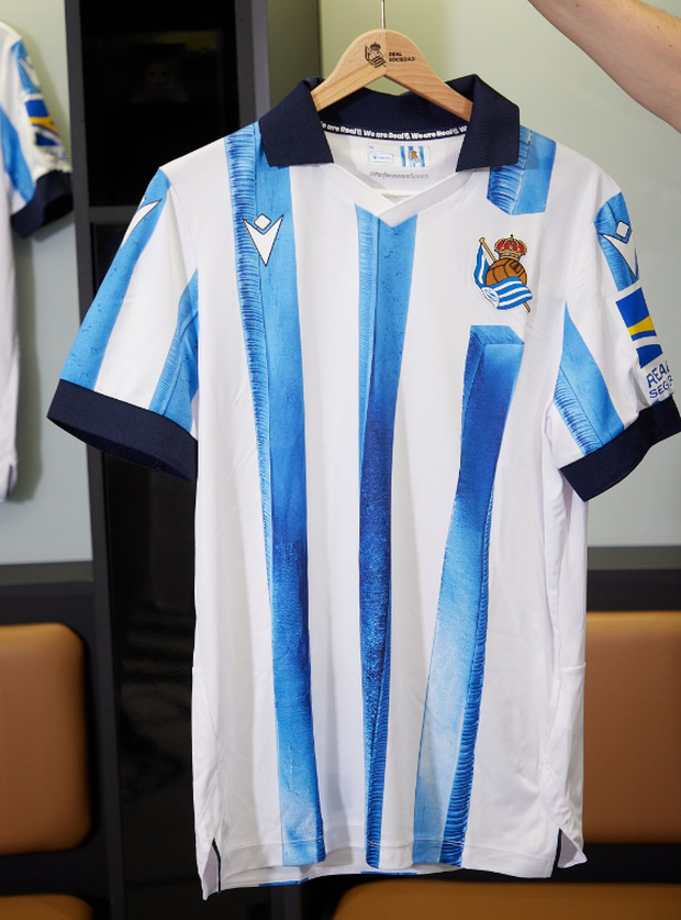 Domácí dres Realu Sociedad pro novou sezonu Domácí dres Realu Sociedad pro novou sezonu