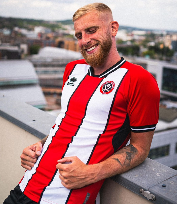 Domácí dres Sheffieldu United pro novou sezonu Domácí dres Sheffieldu United pro novou sezonu