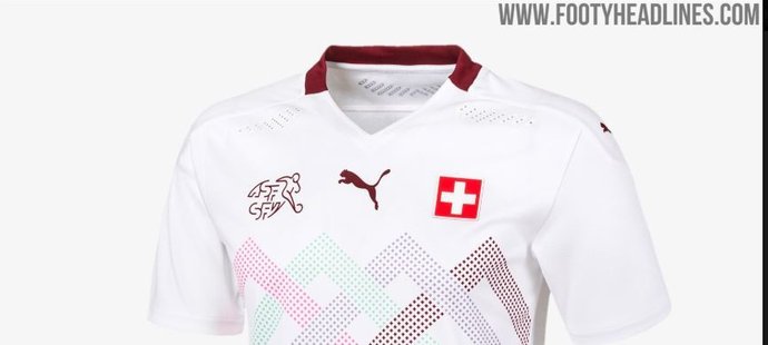 Nový venkovní dres švýcarské fotbalové reprezentace