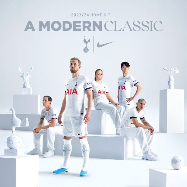 Domácí dres Tottenhamu pro novou sezonu Domácí dres Tottenhamu pro novou sezonu