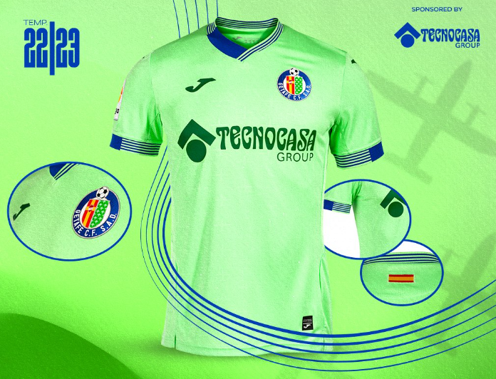 Oficiální třetí dres Getafe pro sezonu 2022/23