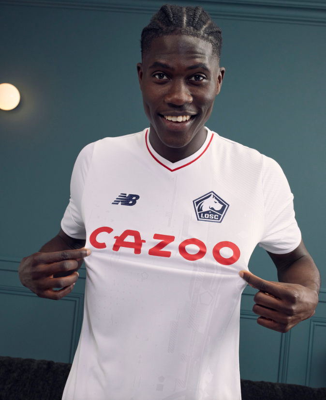 Oficiální venkovní dres Lille pro sezonu 2022/23