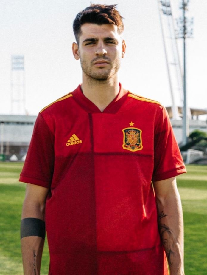 Álvaro Morata v novém dresu španělské reprezentace