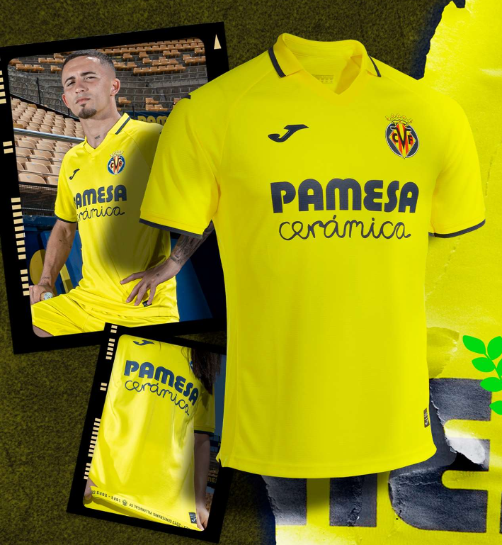 Oficiální domácí dres Villarrealu pro sezonu 2022/23