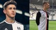 Nové dresy Juventusu (vpravo) se příliš neliší od podoby dresů Fulhamu (vlevo)