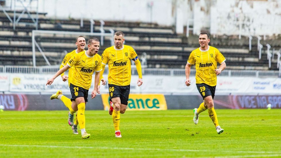 Fotbalisté Zbrojovky Brno přezimují jako suverénní lídři druhé ligy