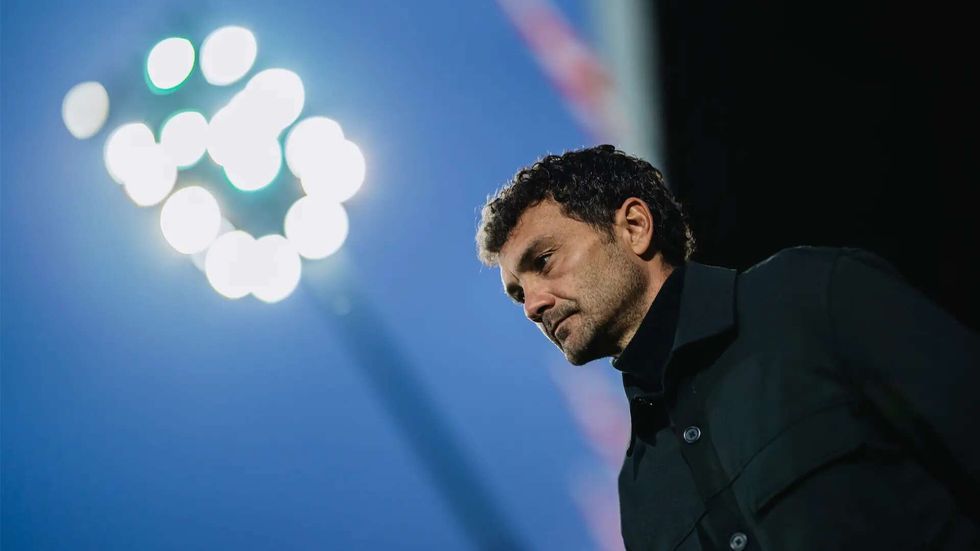 Trenér B-týmu Sparty Luboš Loučka