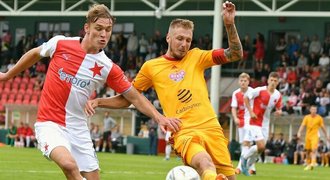 Dukla zabrala proti béčku Slavie, obrat rezervy Olomouce v duelu s Karvinou