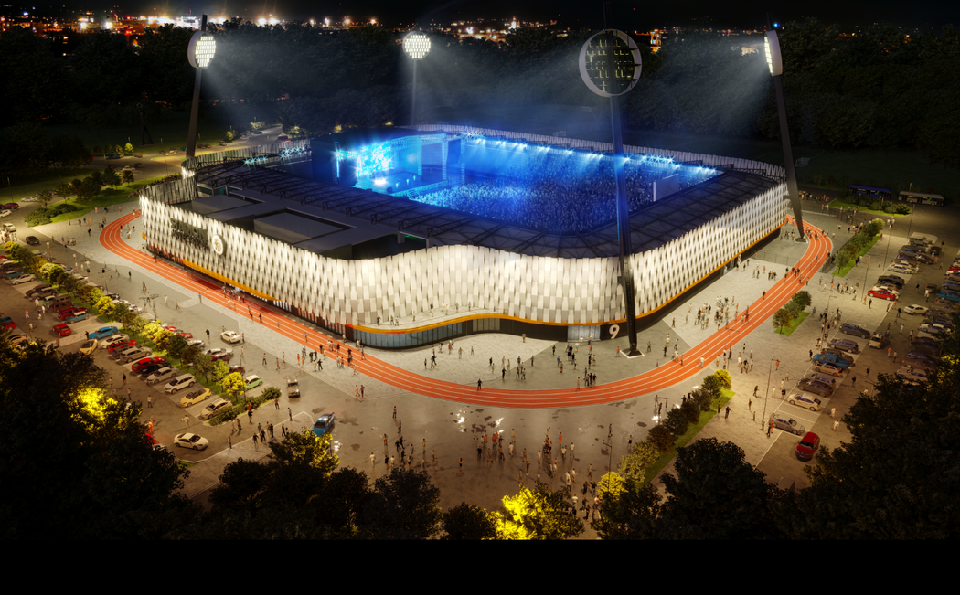Jak bude vypadat stadion v Hradci Králové?
