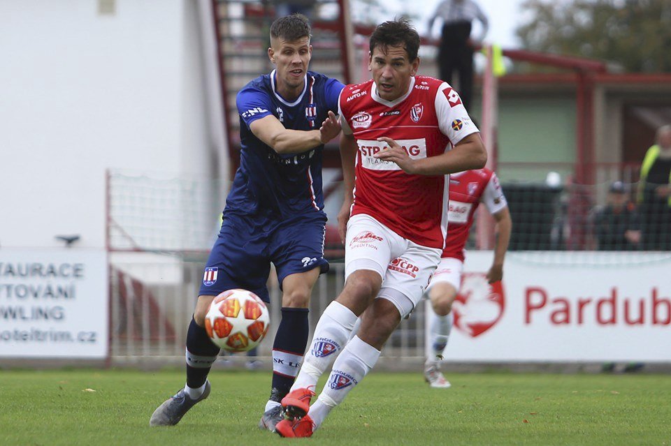 Pardubice porazily Líšeň a dál vedou druhou ligu