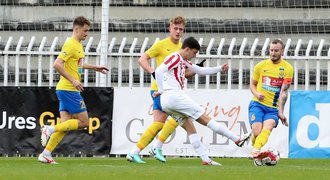 Dukla se dotahuje na Vyškov, v závěru rozhodl Hora. Žižkov - Opava 1:1