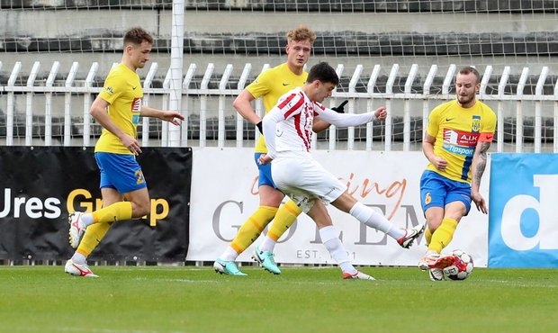 Dukla se dotahuje na Vyškov, v závěru rozhodl Hora. Žižkov - Opava 1:1