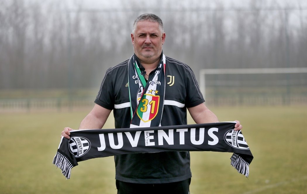 Trenér Líšně Milan Valachovič je velkým fanouškem Juventusu, kde byl v minulosti i na stáži