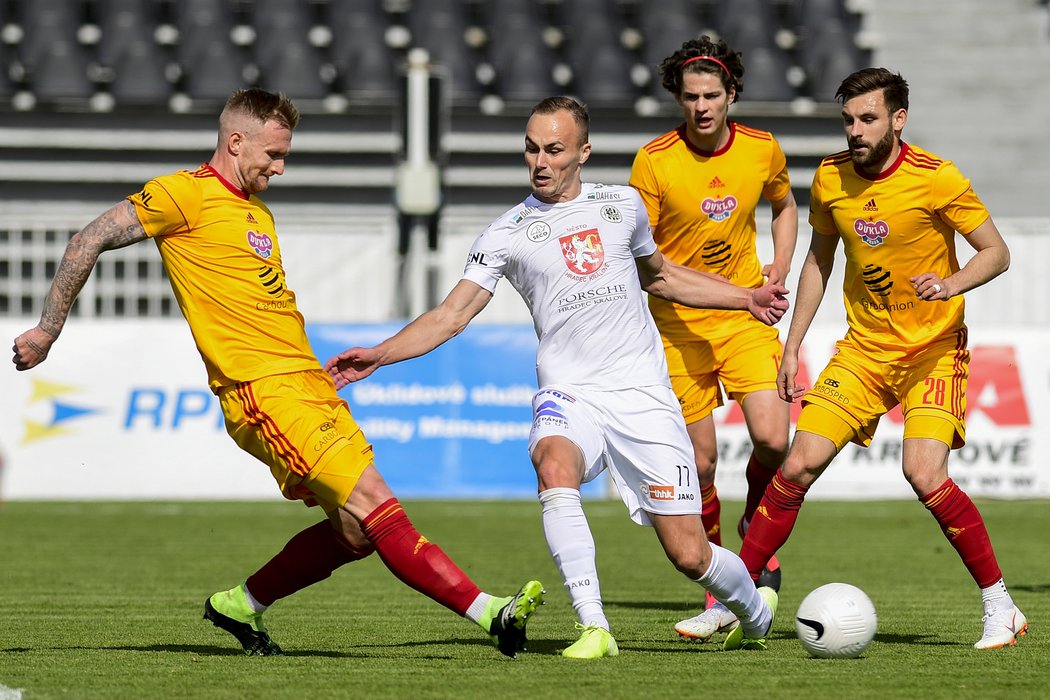 Hradec Králové slaví návrat do FORTUNA:LIGY