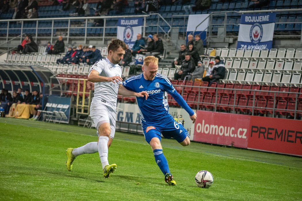 Rezerva olomoucké Sigmy remizovala na domácím hřišti s Vyškovem 2:2