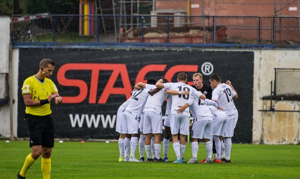 SESTŘIH: Vyškov - Vlašim 1:1. Penalta, smolná teč a vlastní gól. Domácí se na Příbram nedotáhli