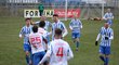 Fotbalisté Prostějova slaví gól v zápase s Varnsdorfem
