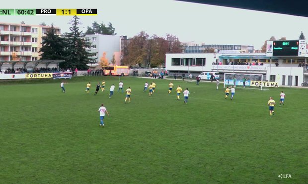 SESTŘIH: Prostějov - Opava 2:2. Domácí dvakrát vedli, nakonec mají jen bod