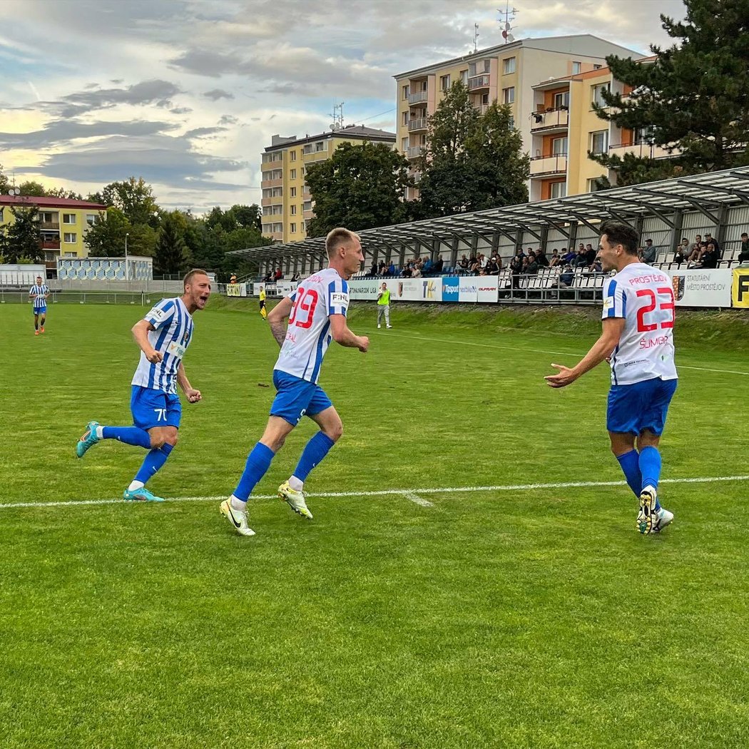 Prostějov doma porazil Táborsko vysoko 5:0