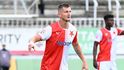 Tomáš Necid v B-týmů Slavie Praha