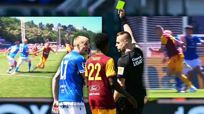 Penalta pro Duklu za stavu 0:1? Frydrych dle Roučka nefauloval, experti nesouhlasí Penalta pro Duklu za stavu 0:1? Frydrych dle Roučka nefauloval, experti nesouhlasí