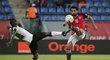 Fotbalisté Egypta vybojovali těsnou výhru nad Ghanou
