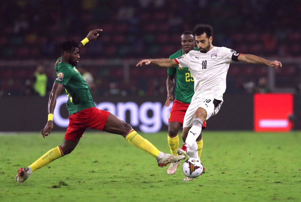 Fotbalisté Egypta zvládli penaltový rozstřel s Kamerunem a po výhře 1:0 postoupili do finále afrického šampionátu