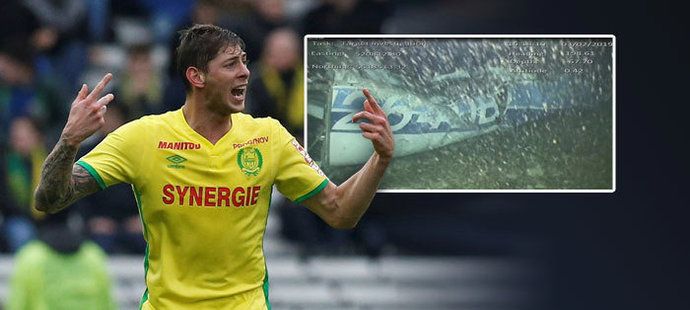 V troskách letadla, ve kterém cestoval Emiliano Sala, je viditelné jedno tělo...