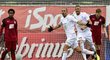 Douglas Da Silva oslavuje gól do sítě Sparty